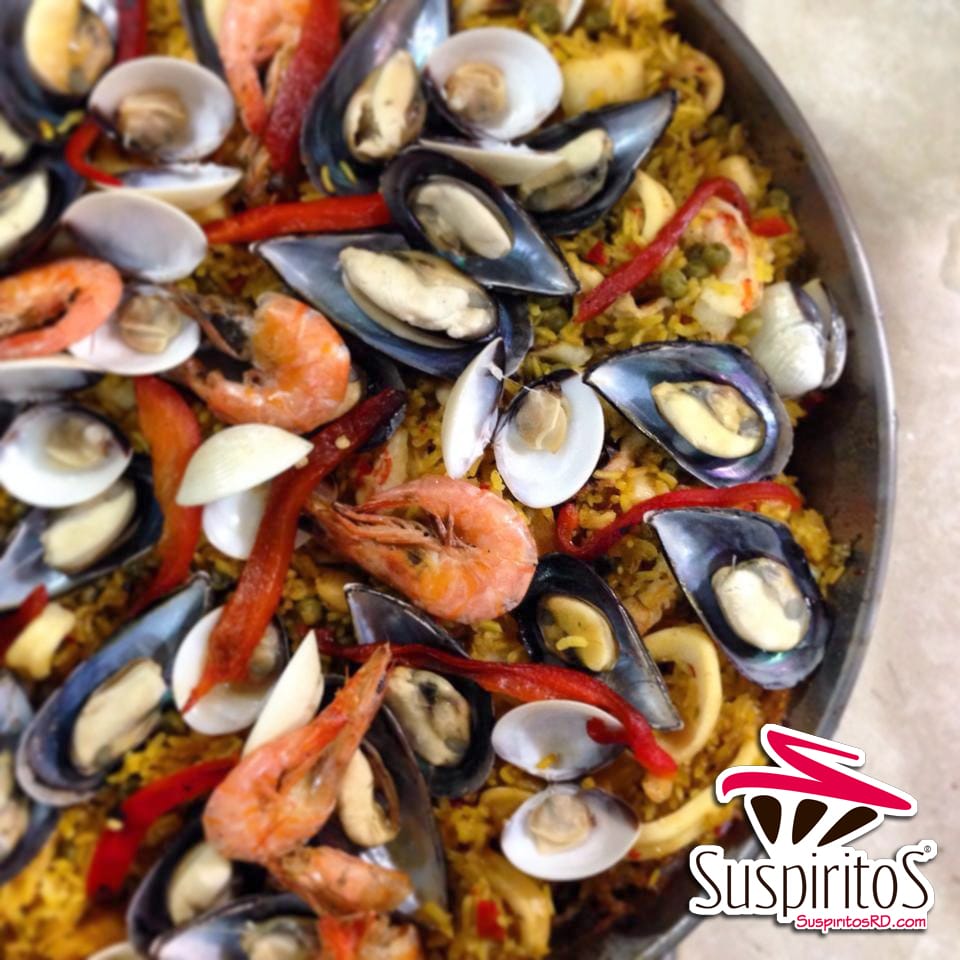 Paella De Mariscos SuspiritosRD