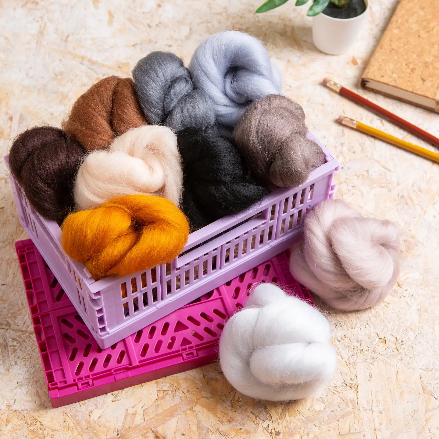 Animals Wool Bundle | Felting and Fibre Crafts