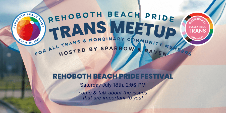 Trans Meetup at Rehoboth Beach Pride