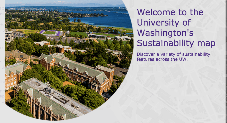 Campus UW Map Screenshot 2020 