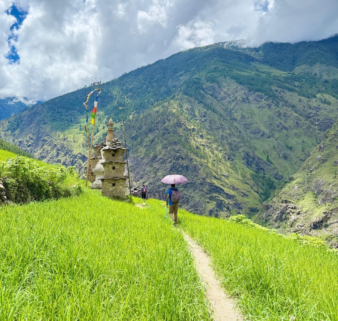 On the journey back from Pulu towards Mangri