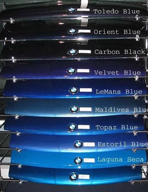 Bmw blue color code