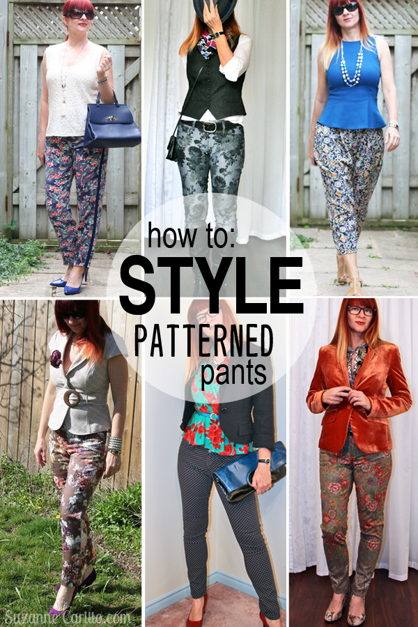 How To Style Patterned Pants - Suzanne 