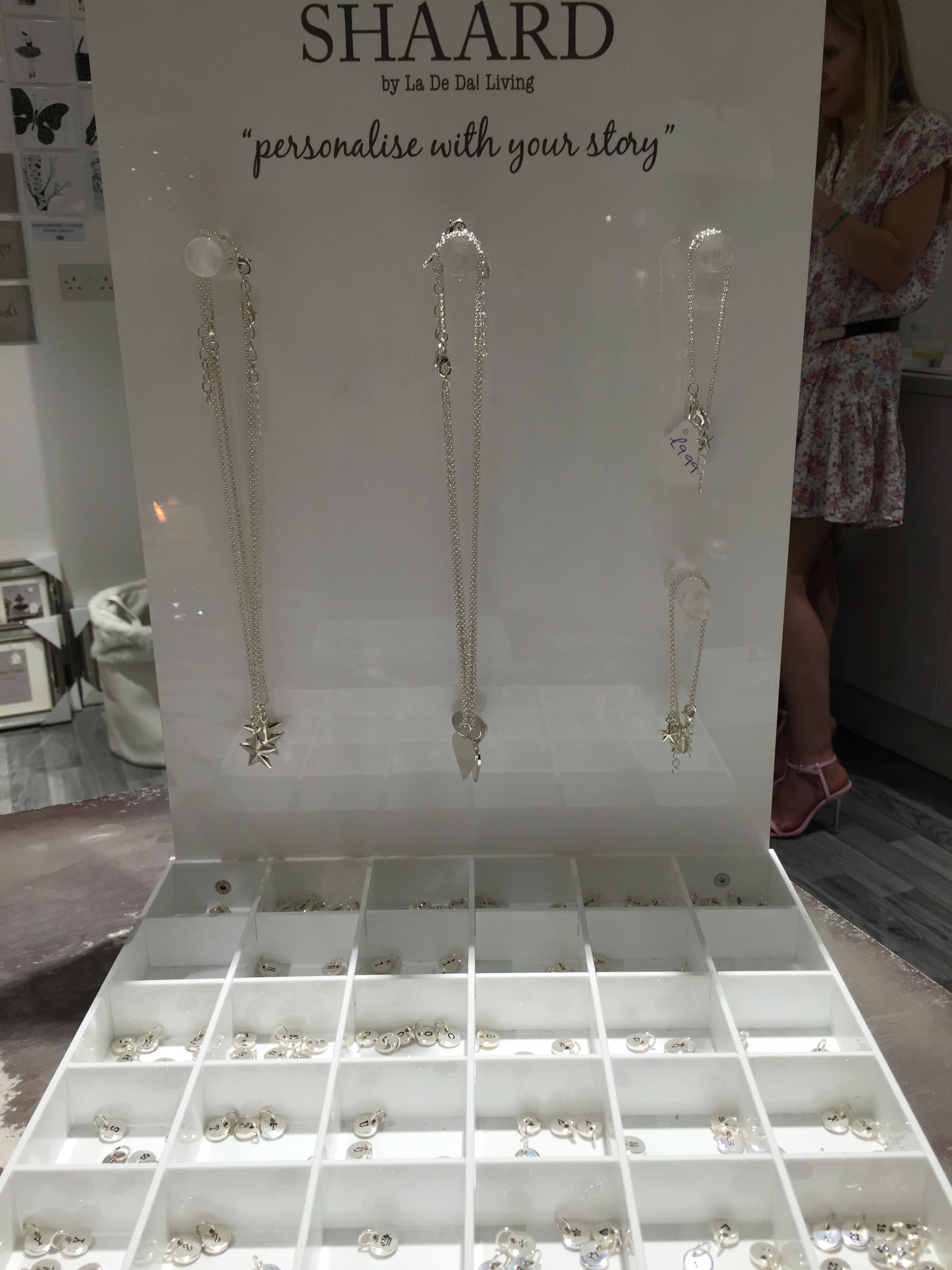 Personalised jewellery