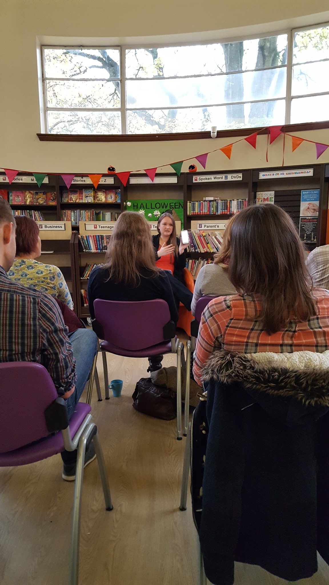 Speaking at the ThankBookFor.com event