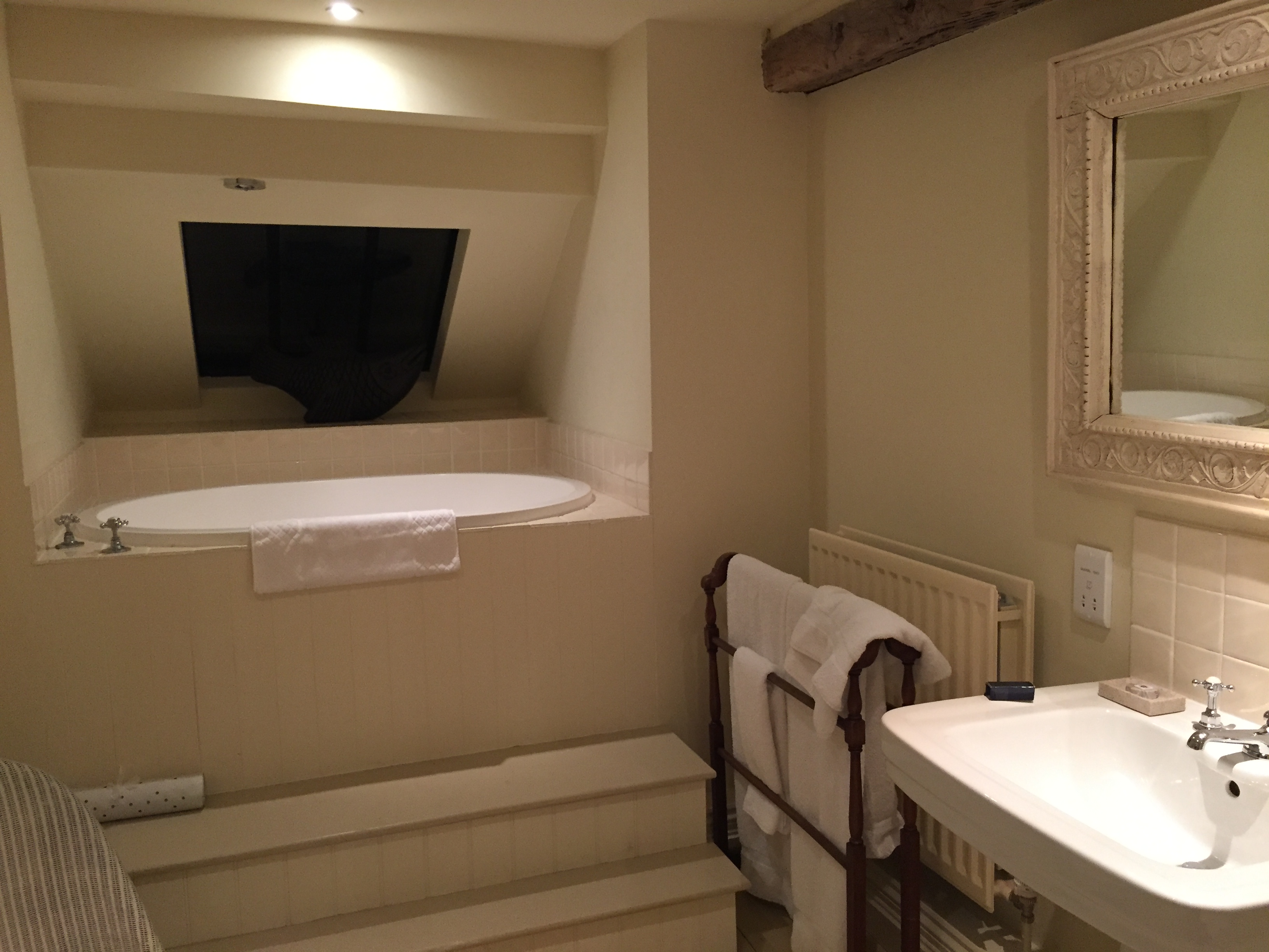 Just one part of the bathroom