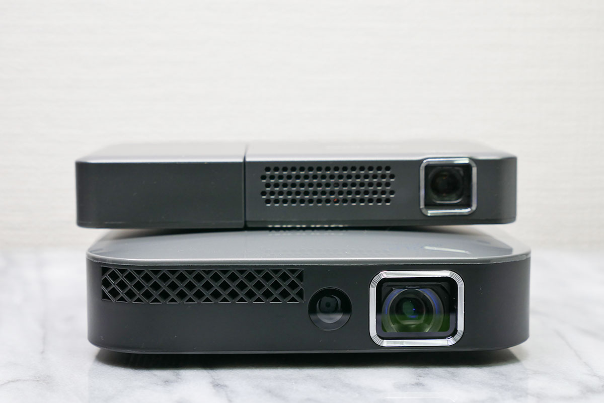 iOCHOW iO4 ミニ プロジェクター 小型 DLP 3000 ルーメン フリーランスのデジタル活用術】昼間の室内でも十分明るいミニ