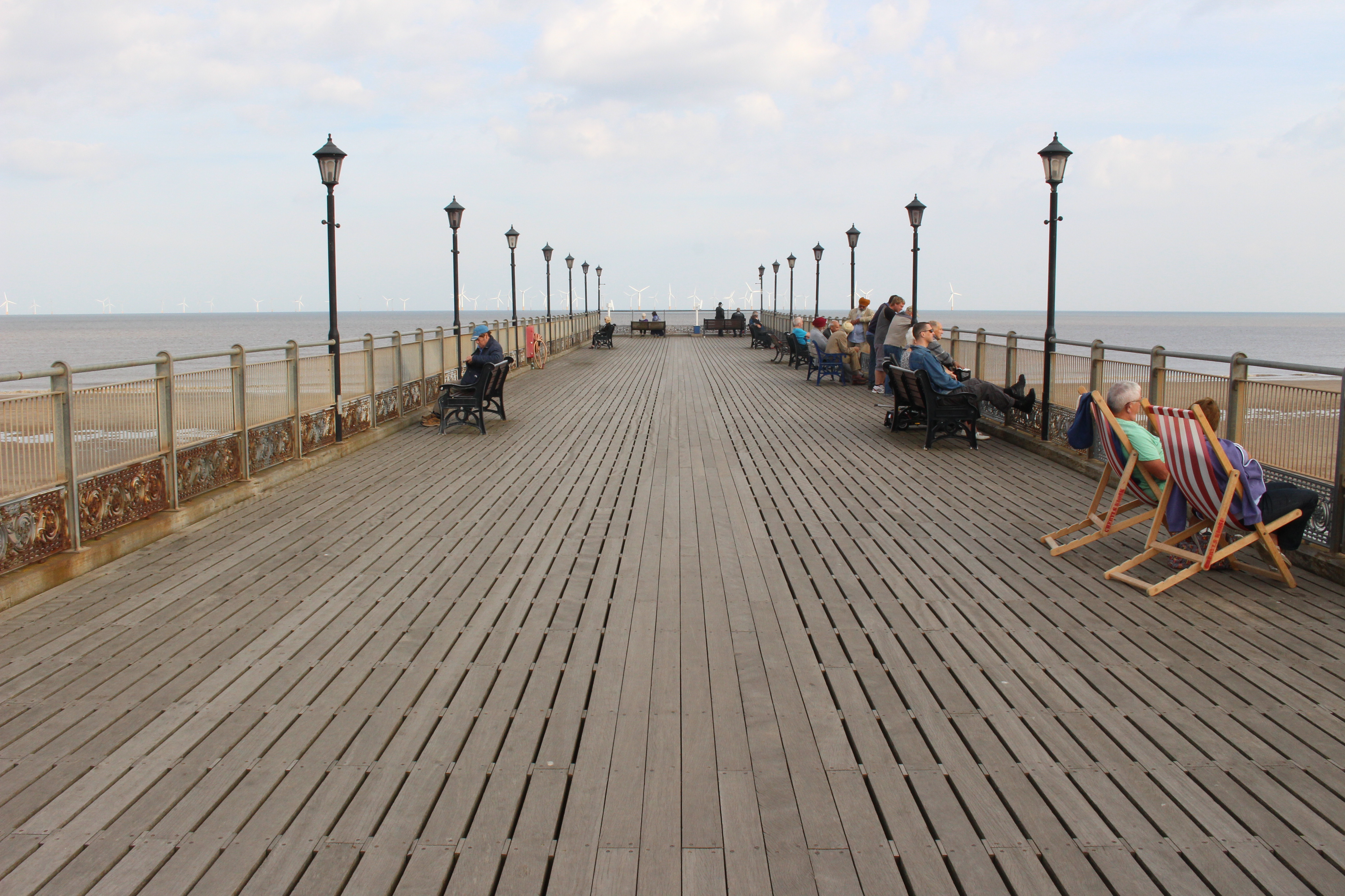 Taking in the sea air