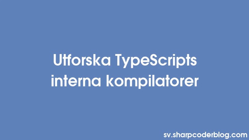 Exploring Typescript S Compiler Internals Sharp Coder Blog - Download Amazing Dark Texture | Retina