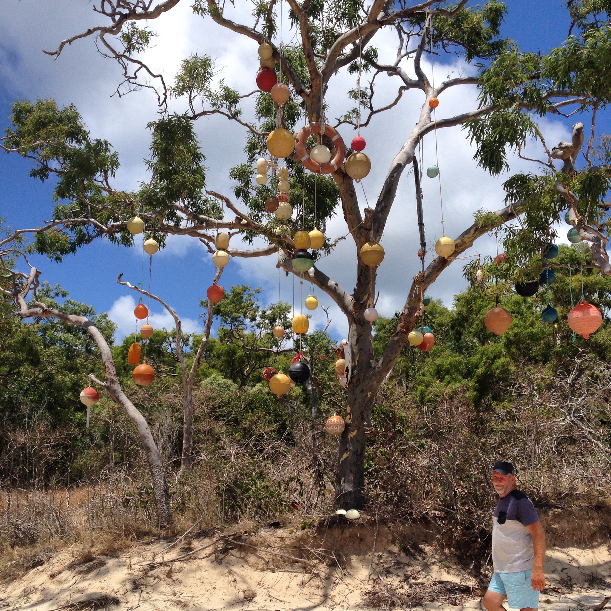 How good is this ... discarded boating buoys