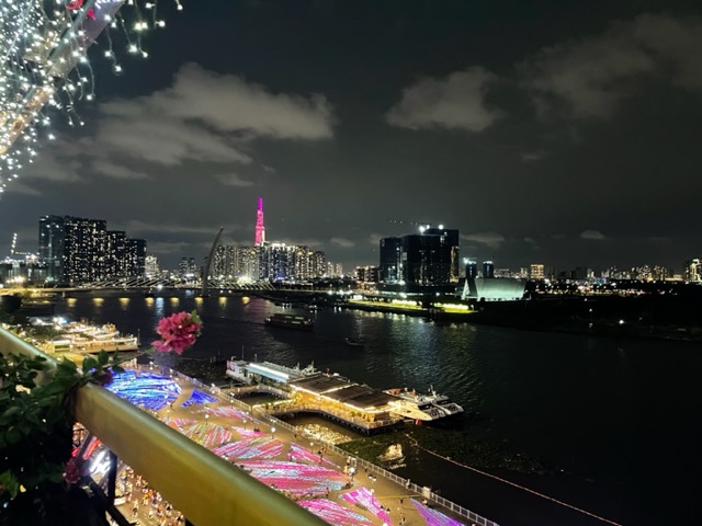 Night view of Siagon
