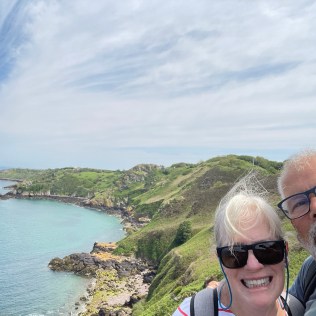 Beautiful hike along the Jersey Coast