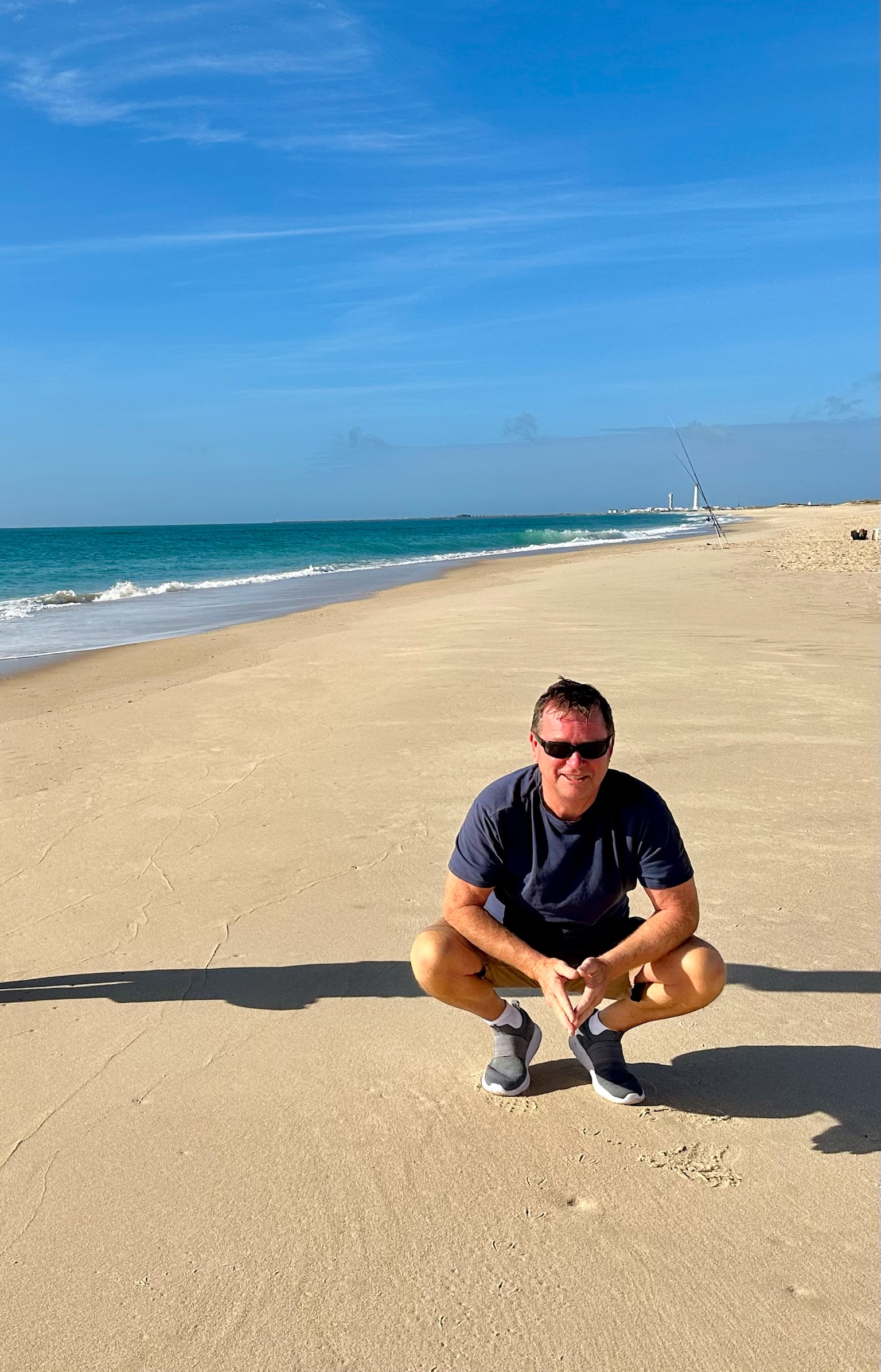 Bill on Beach da Ilha da Culatra