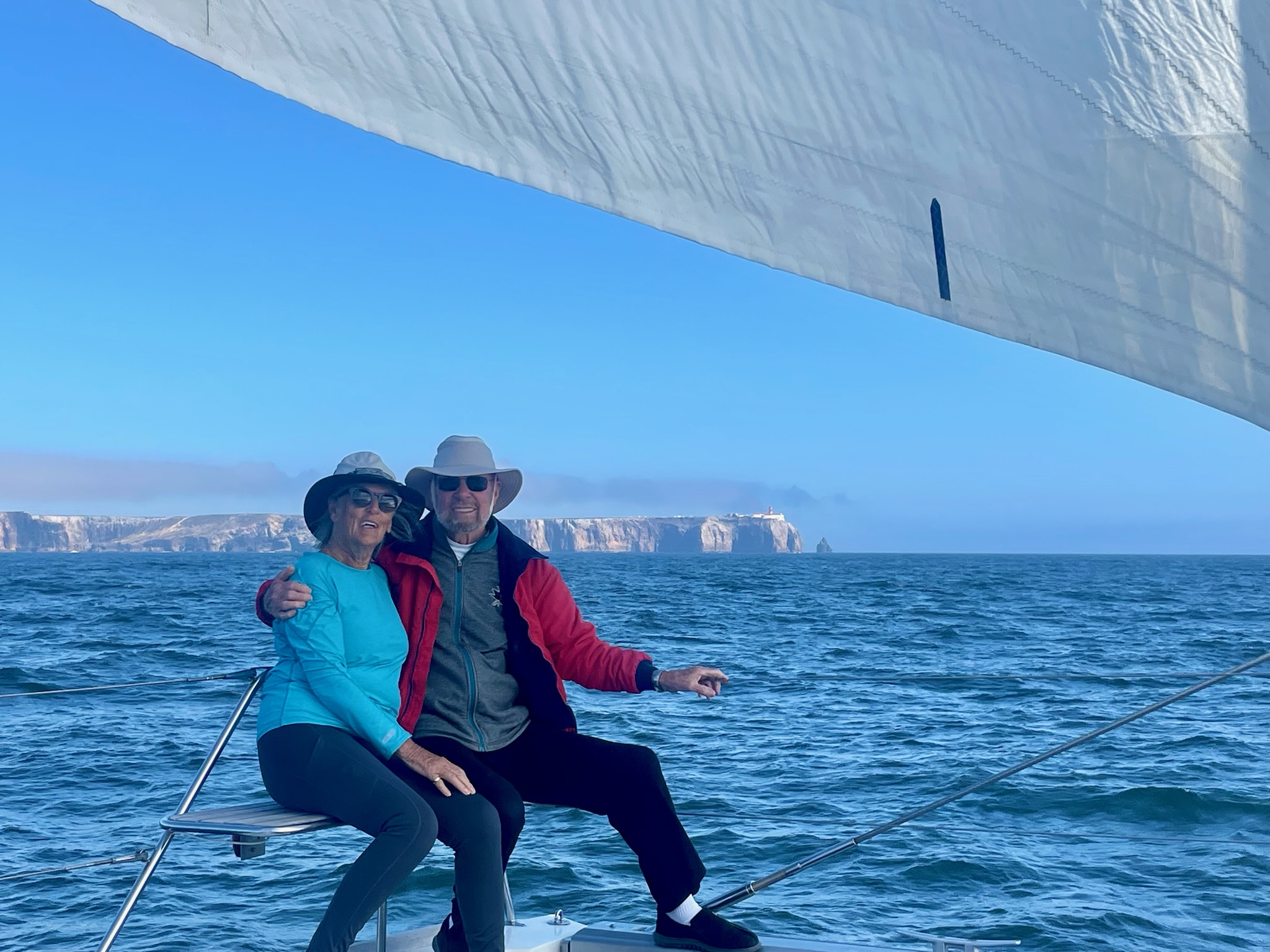 Bruce and Breeda aboard Echo