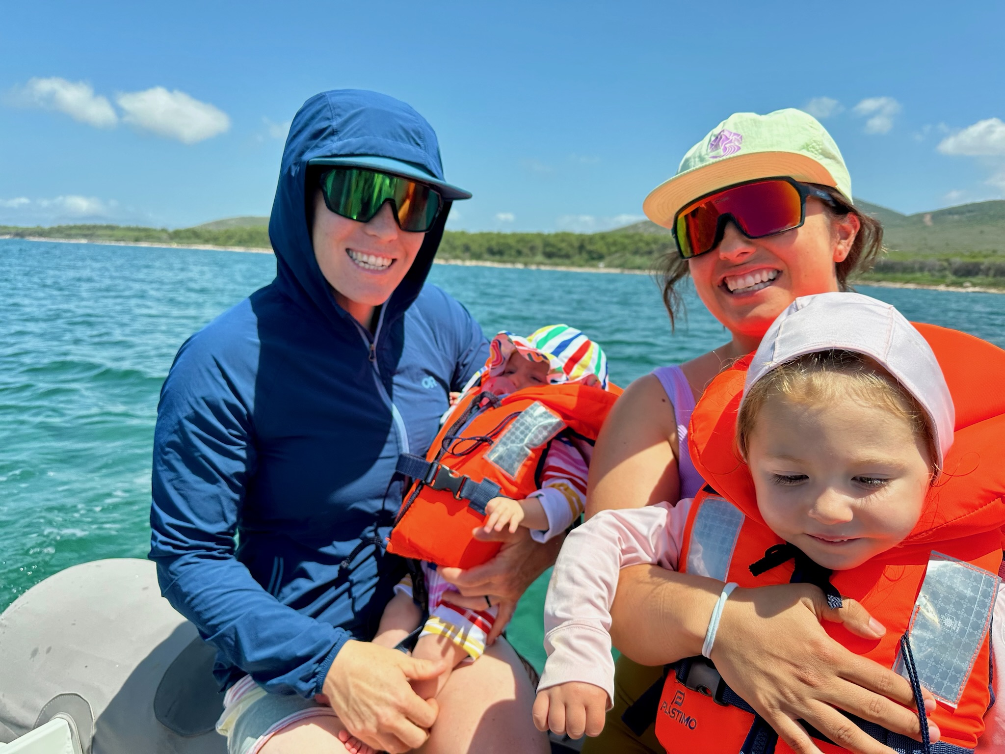 Dinghy ride to shore