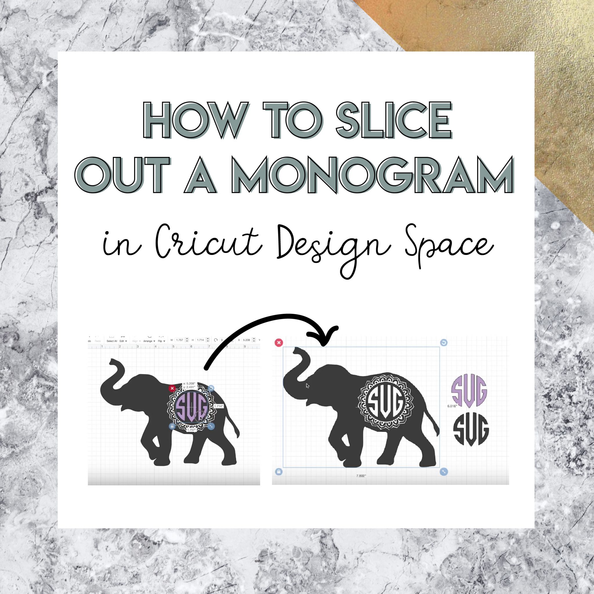 Free Hi, do you have two different pieces (the box and the letter) selected? How To Slice A Monogram Out Of A Svg Design Svg Me Free SVG