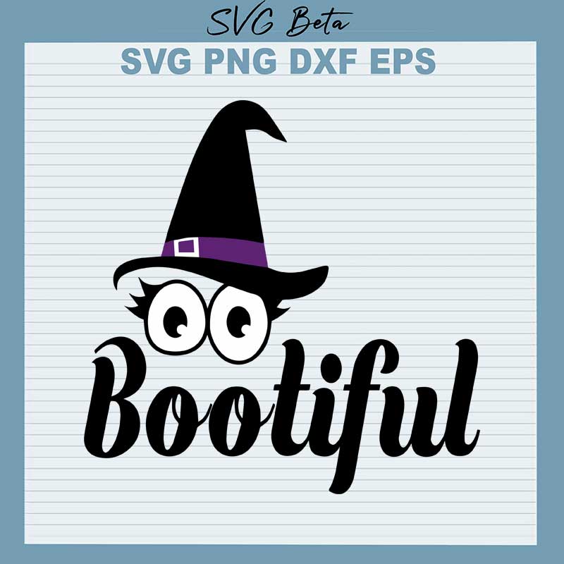 Bootiful halloween svg