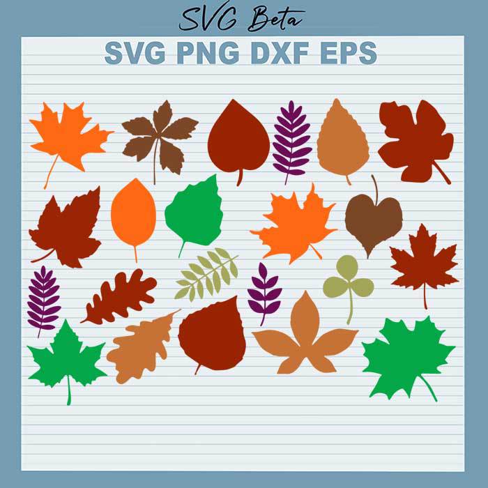 Bundle leaves svg