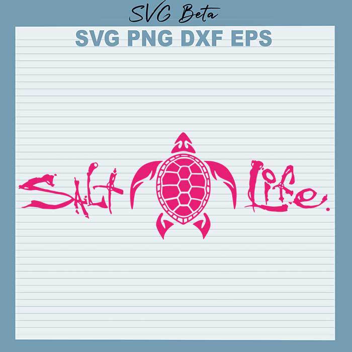 Turtle Salt Life svg