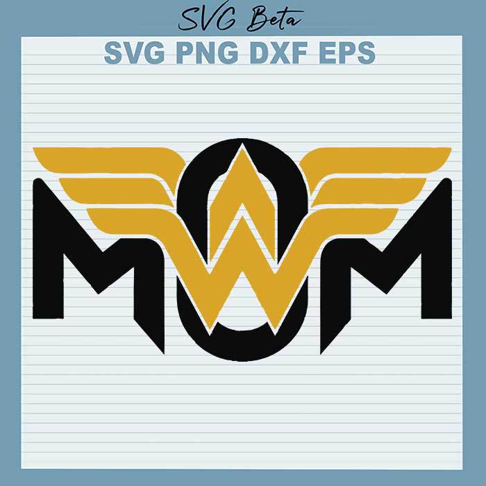 Wonder Woman Mom svg