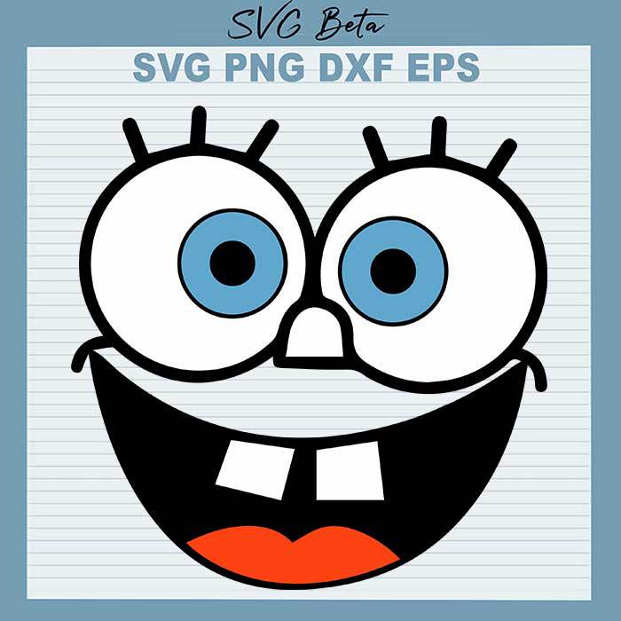 Spongebob Face svg