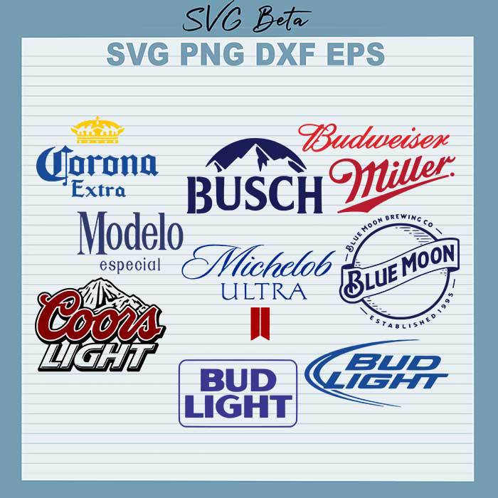 Beer Brand Logo Bundle svg