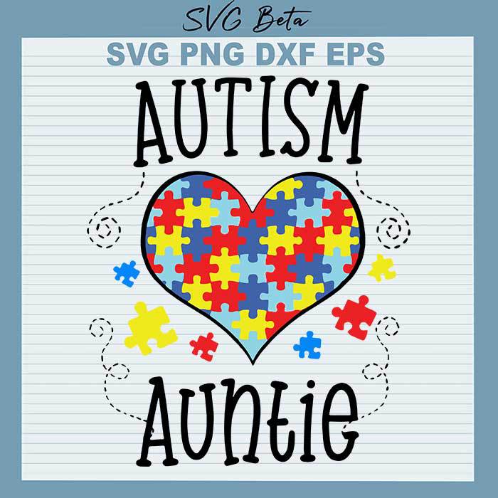 Autism Aunt svg