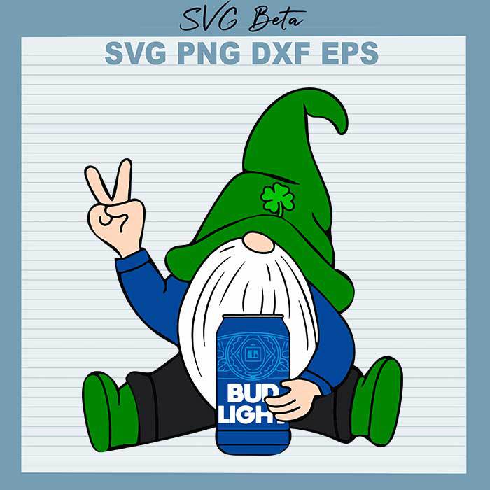 Bud Light Gnome svg