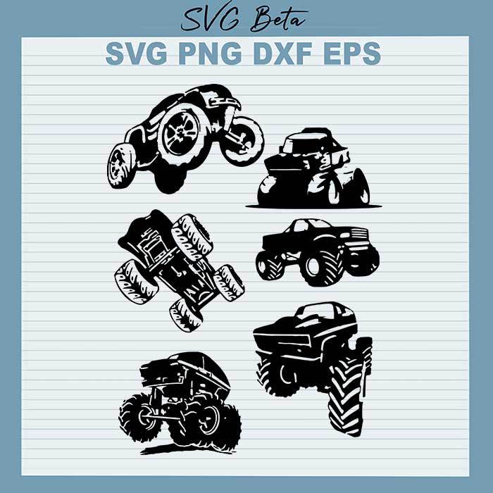 Bundle Monster Truck svg