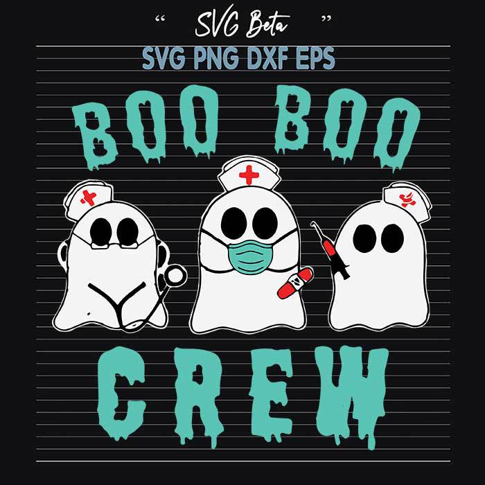 Halloween Boo Boo Crew SVG