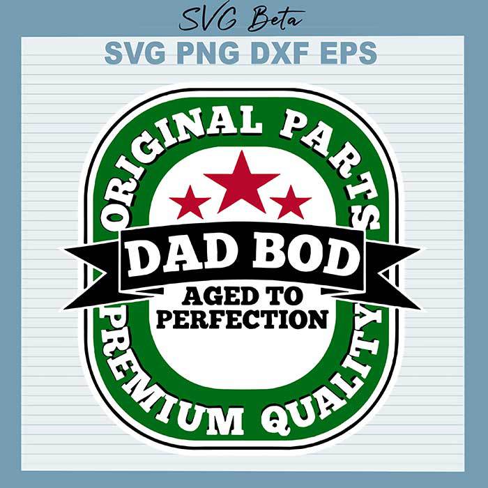 Heineken Dad Bod svg