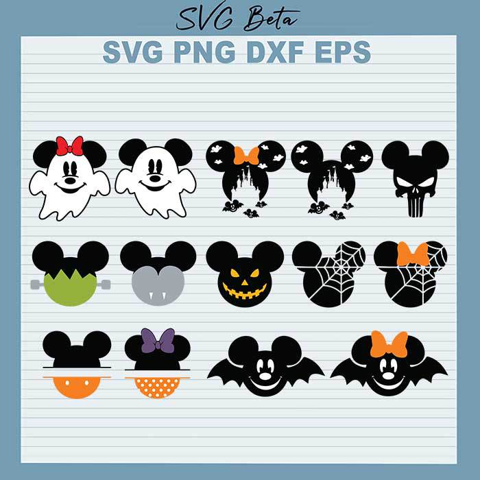 Disney Halloween Bundle svg