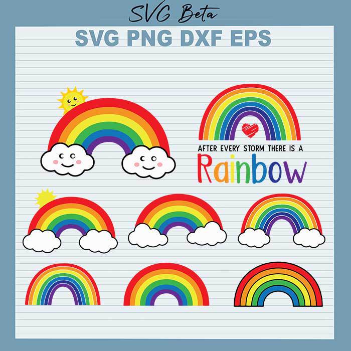 Rainbow Bundle SVG