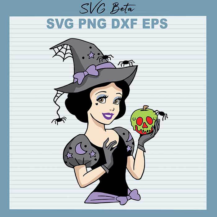 Disney Princess Halloween SVG