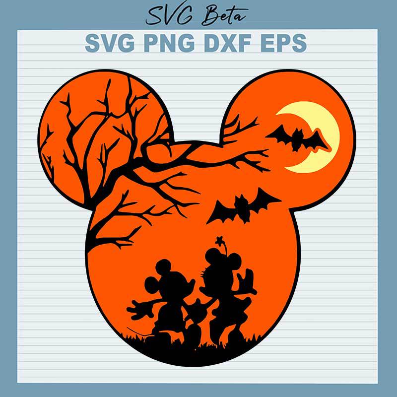 Disney Mickey Halloween SVG