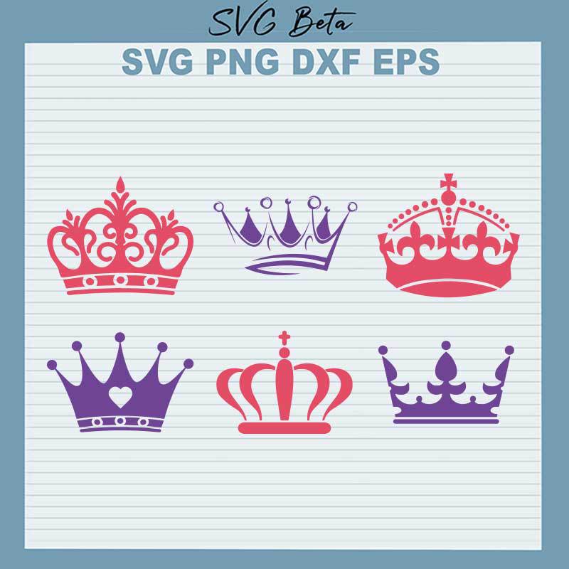 Disney Princess Crown SVG