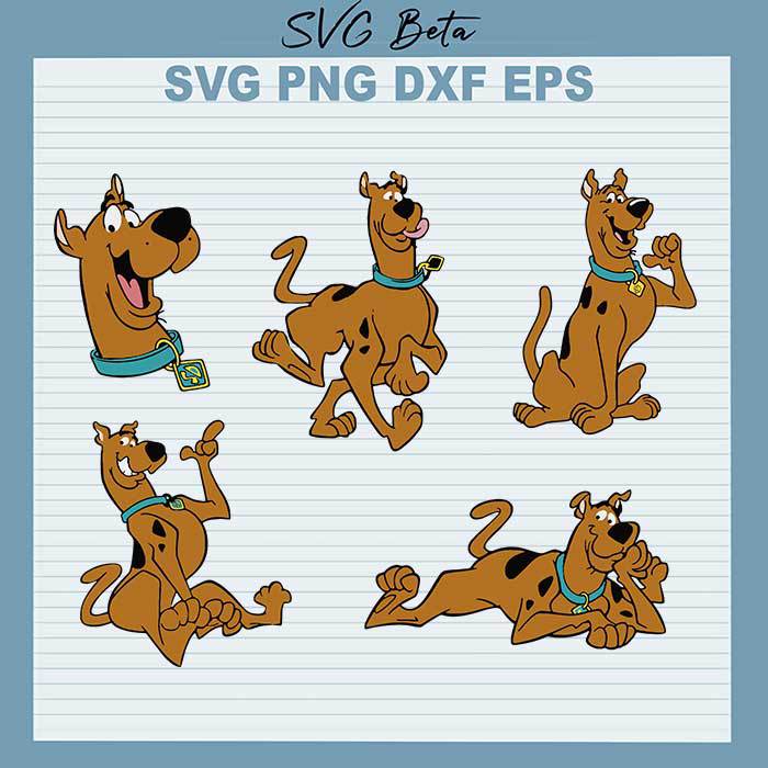 The Scooby Doo Cartoon svg