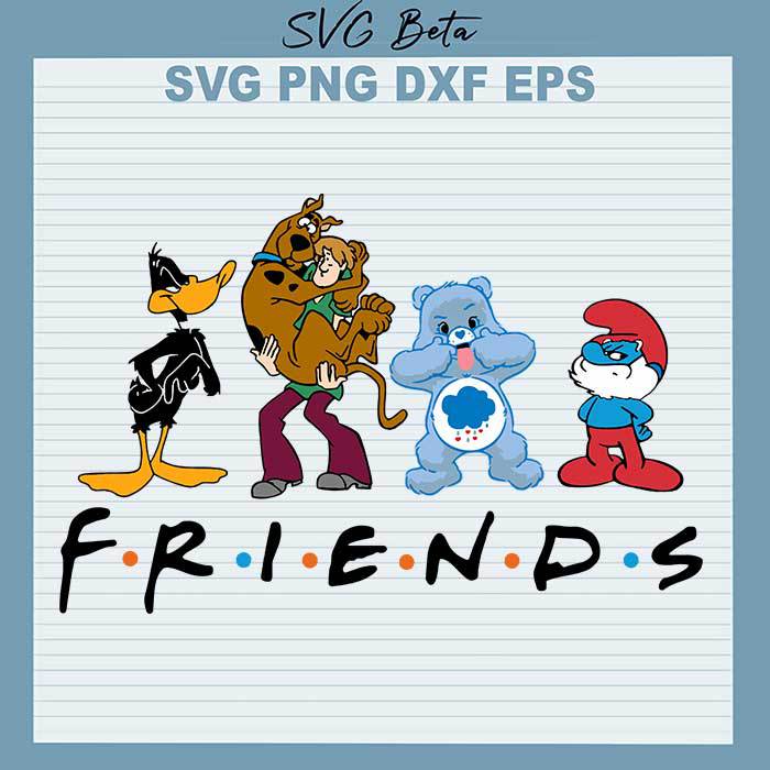 Scooby Doo Friends SVG