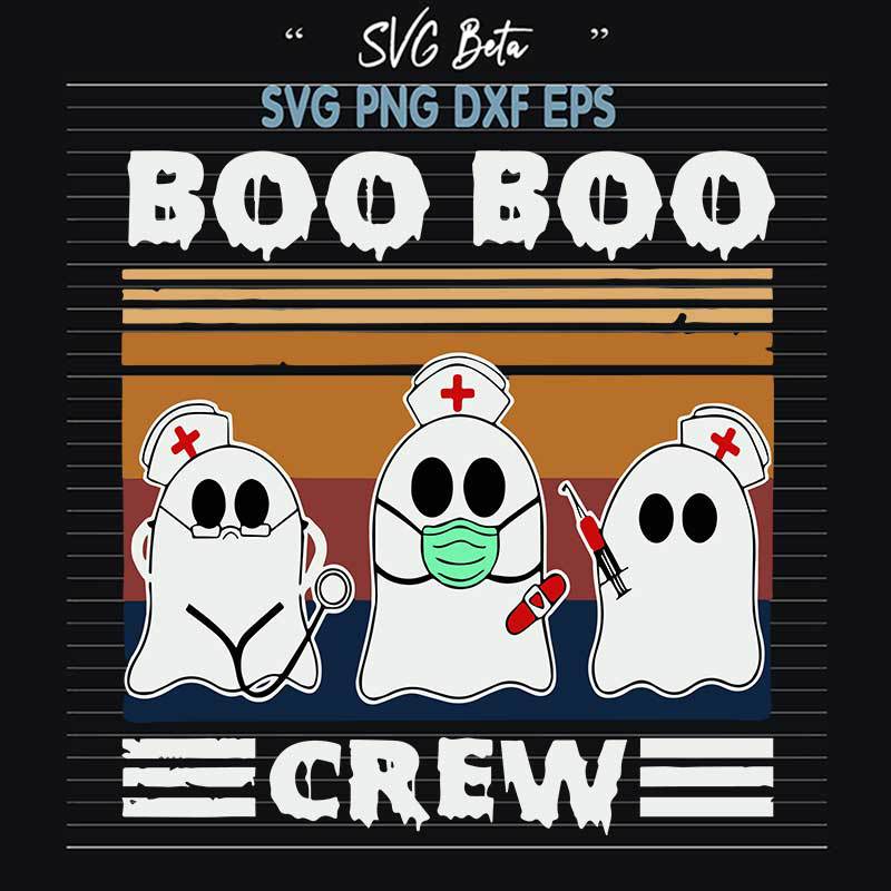 Halloween Boo Boo Crew SVG