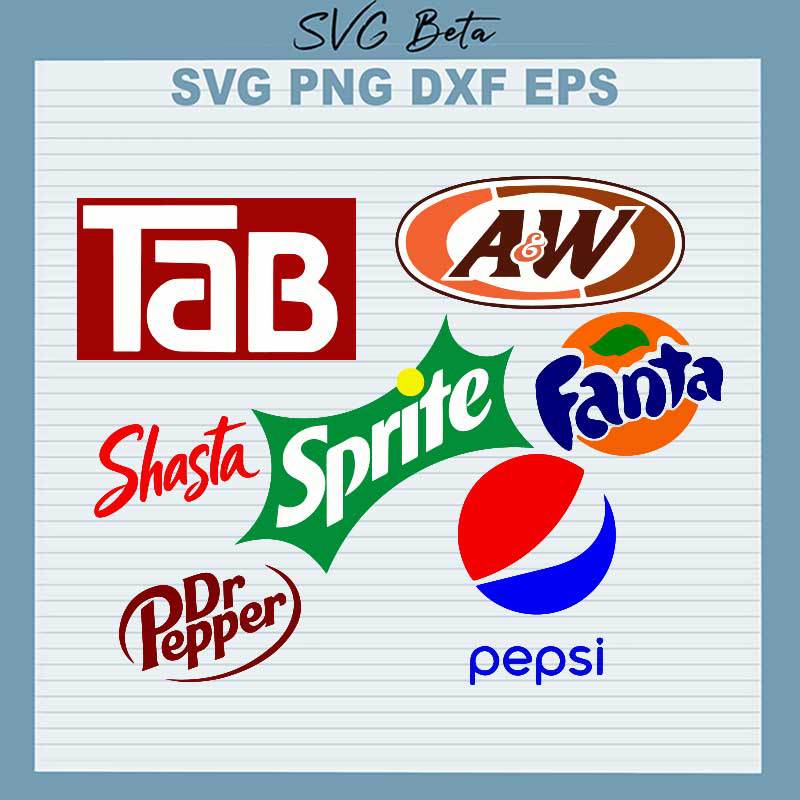 Soda Labels Pack SVG