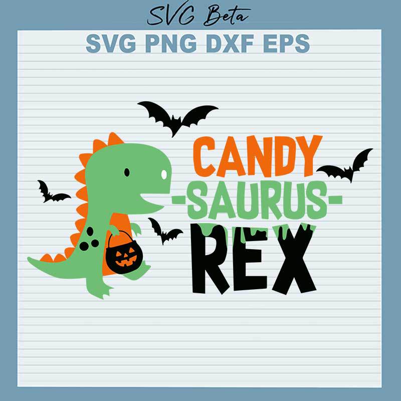 Candy Saurus Rex SVG