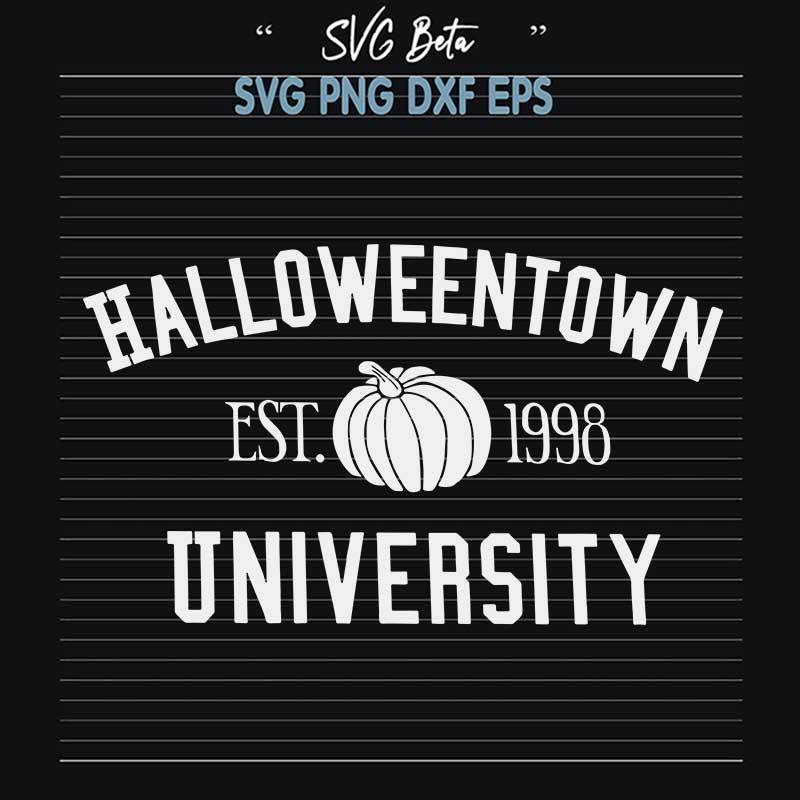 Halloween Town University SVG