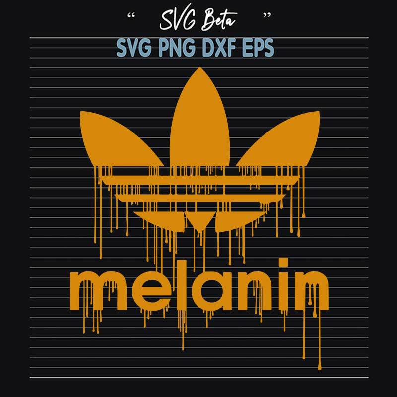 Melanin Adidas Logo SVG