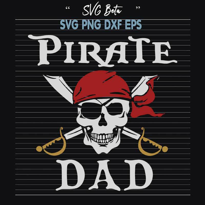 Pirate Dad SVG