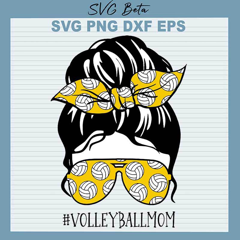 Volleyball Mom SVG