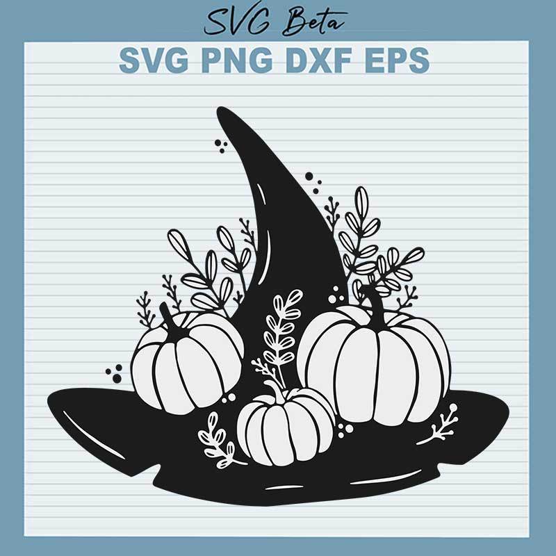 Halloween Witch Hat SVG