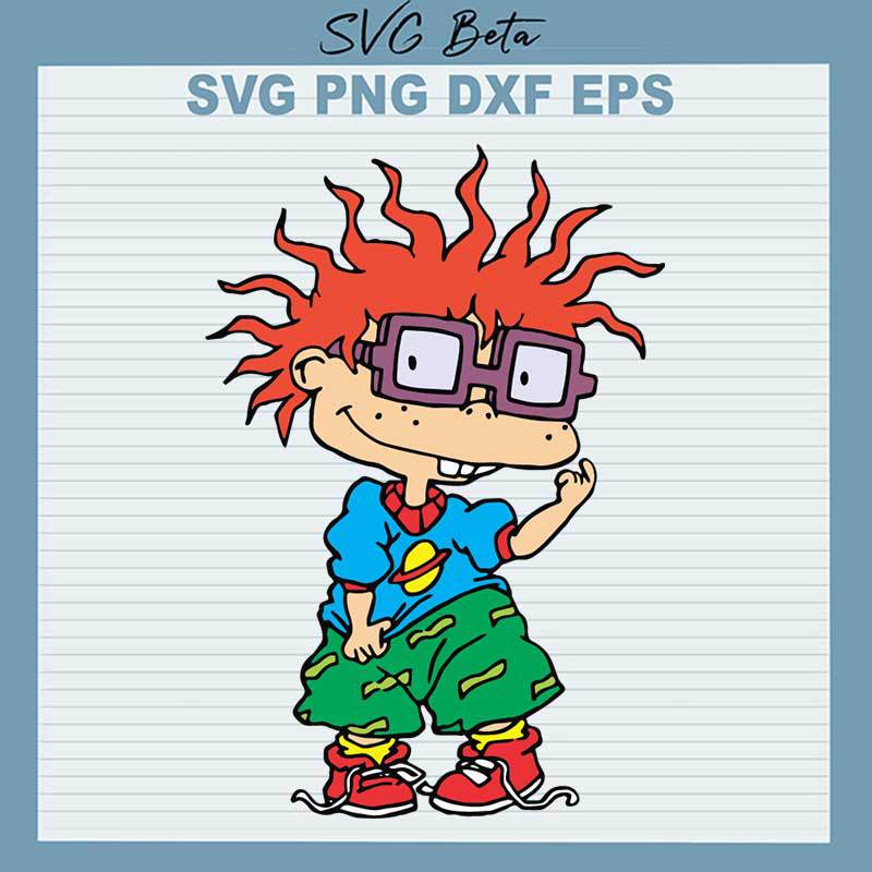 Chuckie Rugrats Nickelodeon Kids SVG