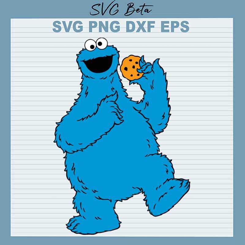 Cookie Monster SVG