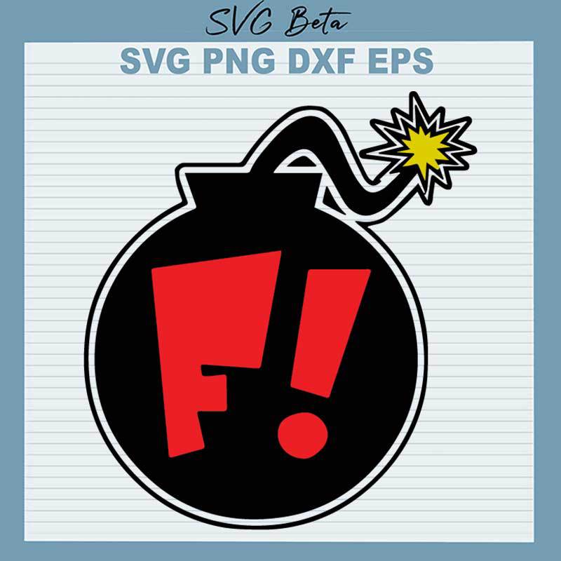 F Bomb SVG