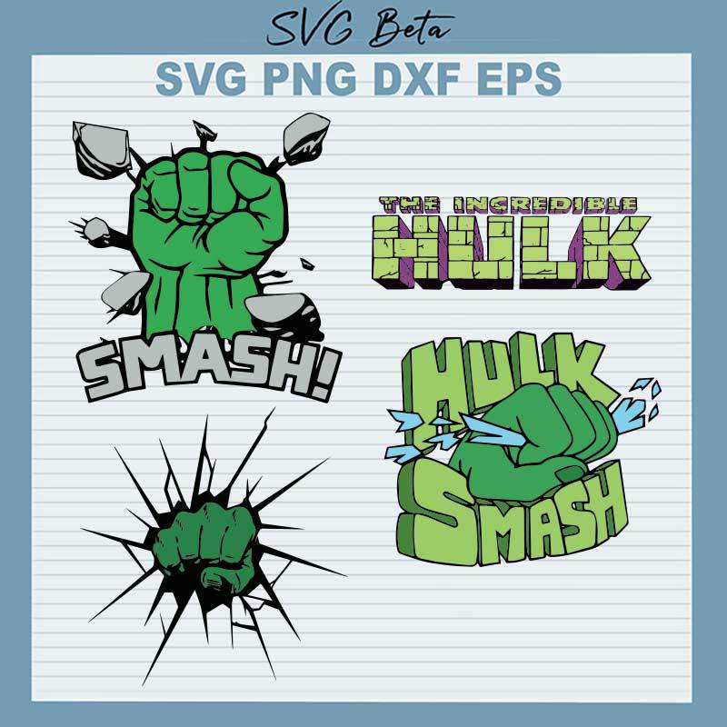 Hulk Smash SVG